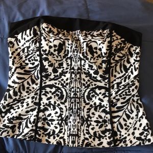 White house black market tube top size 10